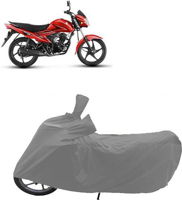 GoldRich Two Wheeler Cover for Suzuki(Hayate, Grey)