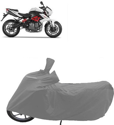 GoldRich Two Wheeler Cover for DSK Benelli(Grey)