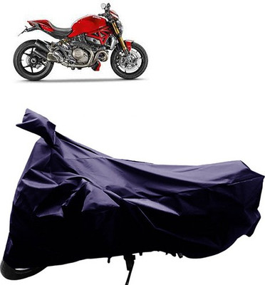 GoldRich Two Wheeler Cover for Ducati(Blue)