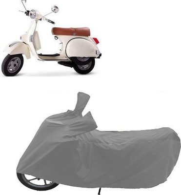 GoldRich Two Wheeler Cover for LML(Freedom, Grey)