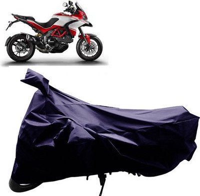 GoldRich Two Wheeler Cover for Ducati(Blue)