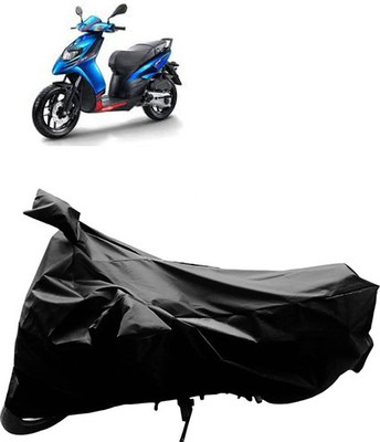GoldRich Two Wheeler Cover for Aprilia(Black)