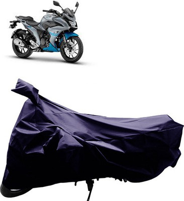QualityBeast Two Wheeler Cover for Yamaha(Gladiator, Blue)