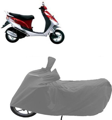 QualityBeast Two Wheeler Cover for Kinetic(Grey)