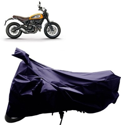 GoldRich Two Wheeler Cover for Ducati(Blue)