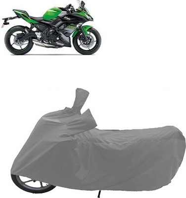 GoldRich Two Wheeler Cover for Kawasaki(Grey)