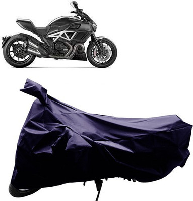 QualityBeast Two Wheeler Cover for Ducati(Blue)