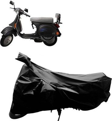 QualityBeast Two Wheeler Cover for LML(Black)