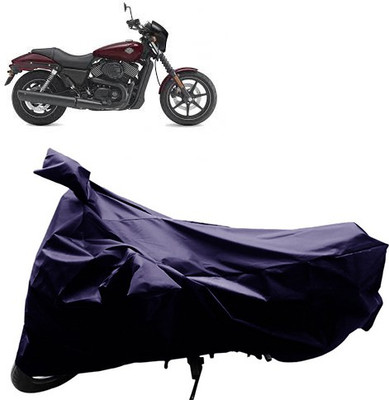 GoldRich Two Wheeler Cover for Harley Davidson(Blue)