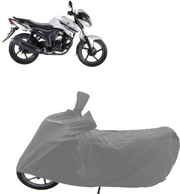 QualityBeast Two Wheeler Cover for Yamaha(Grey)