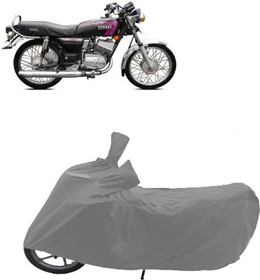 QualityBeast Two Wheeler Cover for Yamaha(Grey)