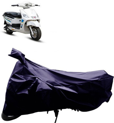 GoldRich Two Wheeler Cover for Hero(Blue)