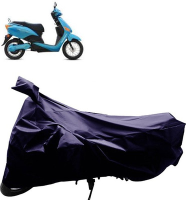 QualityBeast Two Wheeler Cover for Hero(Blue)