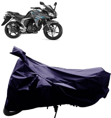 QualityBeast Two Wheeler Cover for Yamaha(Blue)