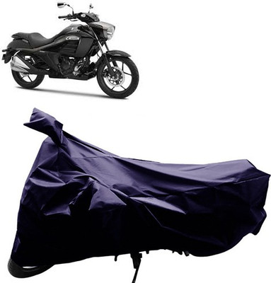 QualityBeast Two Wheeler Cover for Suzuki(Blue)