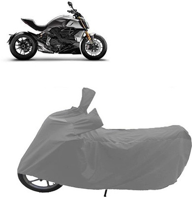 QualityBeast Two Wheeler Cover for Ducati(Grey)