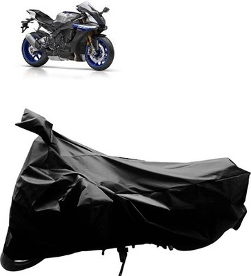 GoldRich Two Wheeler Cover for Yamaha(Black)