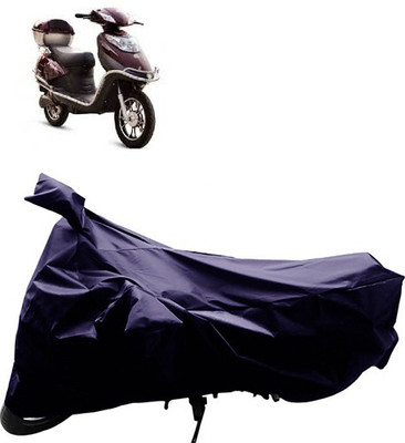 QualityBeast Two Wheeler Cover for Hero(Blue)