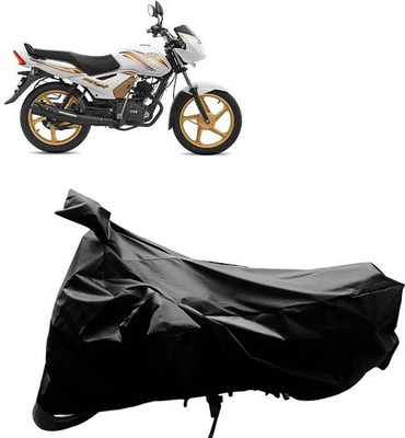 QualityBeast Two Wheeler Cover for TVS(Star City, Black)