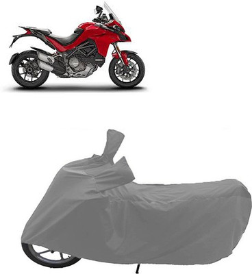 QualityBeast Two Wheeler Cover for Ducati(Grey)