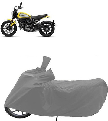 GoldRich Two Wheeler Cover for Ducati(Grey)