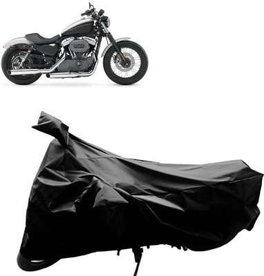 GoldRich Two Wheeler Cover for Harley Davidson(Black)