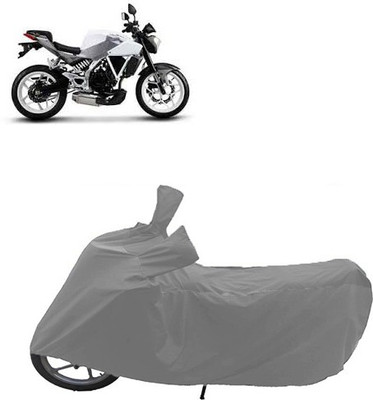 QualityBeast Two Wheeler Cover for Hyosung(Grey)