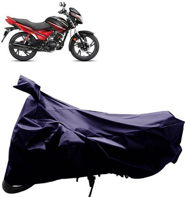 GoldRich Two Wheeler Cover for Hero(Blue)