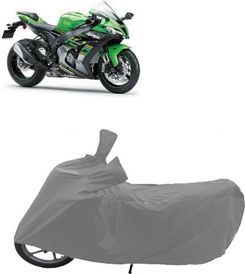 QualityBeast Two Wheeler Cover for Kawasaki(Grey)
