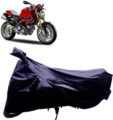 GoldRich Two Wheeler Cover for Ducati(Blue)