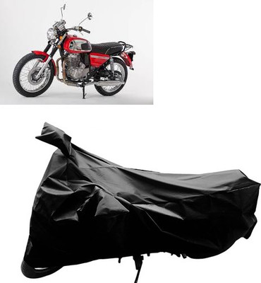 GoldRich Two Wheeler Cover for Mahindra(Black)