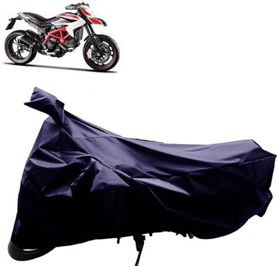 QualityBeast Two Wheeler Cover for Ducati(Hyperstrada, Blue)
