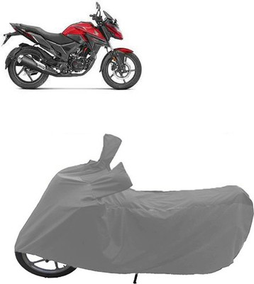 QualityBeast Two Wheeler Cover for Honda(CD, Grey)