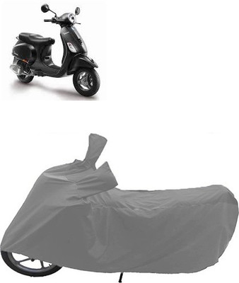 GoldRich Two Wheeler Cover for Piaggio(Piaggio Vespa, Grey)