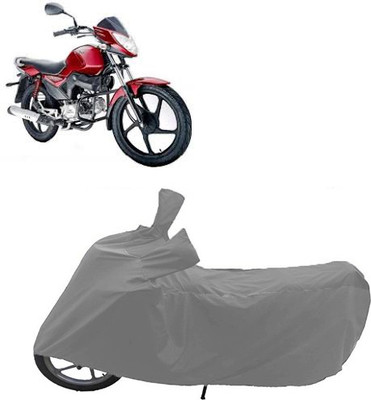 GoldRich Two Wheeler Cover for Mahindra(Stallio, Grey)