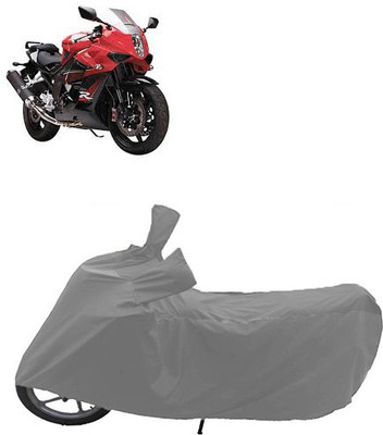 QualityBeast Two Wheeler Cover for Hyosung(Grey)