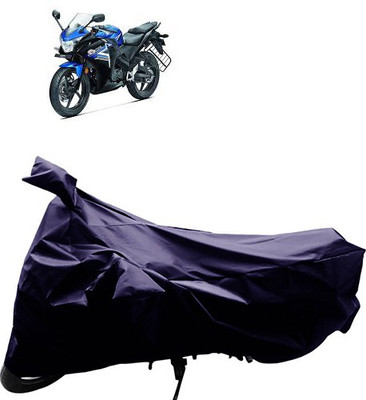 QualityBeast Two Wheeler Cover for Honda(CBR 150R, Blue)
