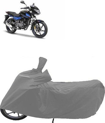QualityBeast Two Wheeler Cover for Bajaj(DTS-i, Grey)