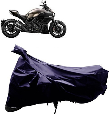QualityBeast Two Wheeler Cover for Ducati(Blue)