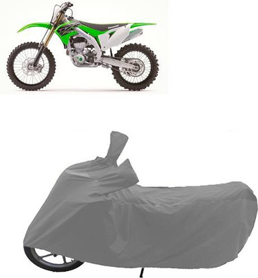 QualityBeast Two Wheeler Cover for Kawasaki(Grey)