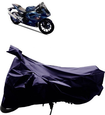 QualityBeast Two Wheeler Cover for Hyosung(Blue)