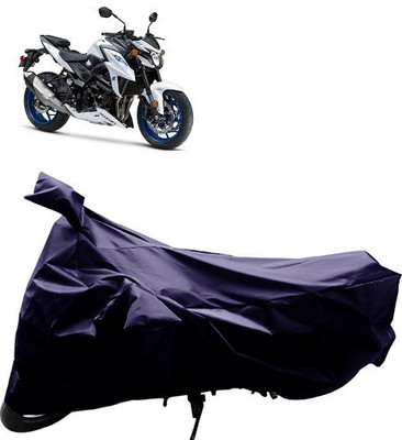 GoldRich Two Wheeler Cover for Suzuki(Blue)