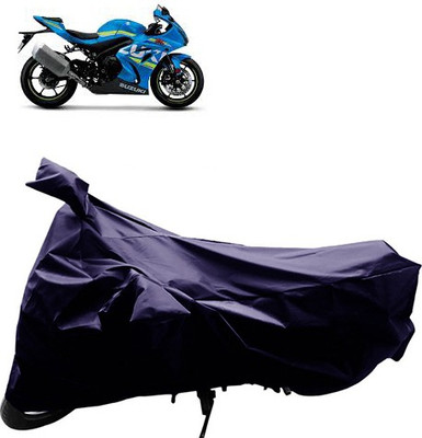 GoldRich Two Wheeler Cover for Suzuki(Blue)