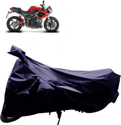 QualityBeast Two Wheeler Cover for DSK Benelli(Blue)