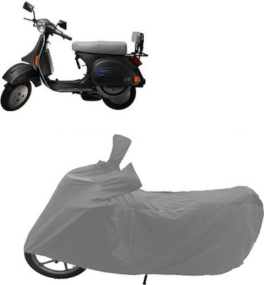 QualityBeast Two Wheeler Cover for LML(Grey)