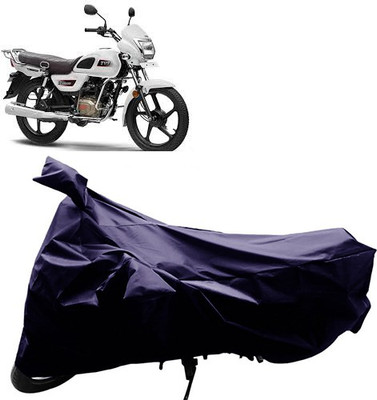 GoldRich Two Wheeler Cover for TVS(Blue)