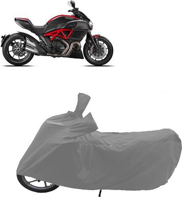 QualityBeast Two Wheeler Cover for Ducati(Grey)