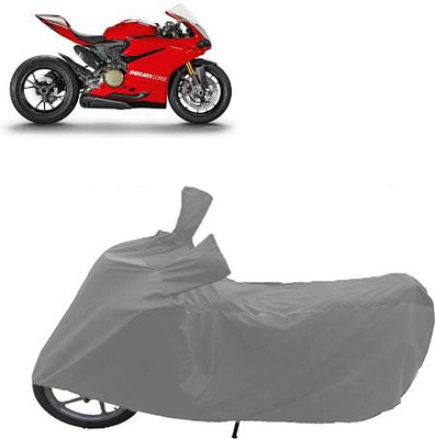 QualityBeast Two Wheeler Cover for Ducati(Grey)