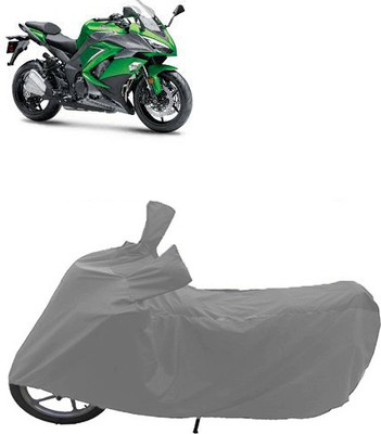 QualityBeast Two Wheeler Cover for Kawasaki(Ninja 1000, Grey)