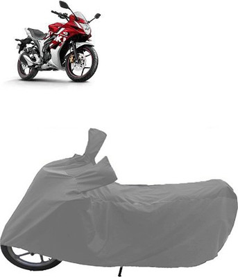 GoldRich Two Wheeler Cover for Suzuki(Gixxer, Grey)